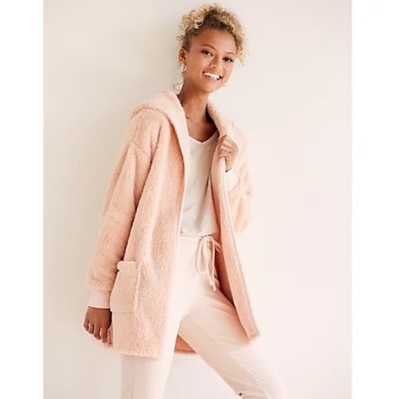 Koolaburra By Ugg Fuzzy Pink Cardigan 